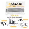 REARACE 426PCS ATV Bolt Screw Kit Fit for TRX450R 2004-2005