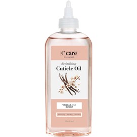 C CARE Aceite Para Cutículas De Vainilla Y Azúcar Para Uñas - Repara Las Cutículas Durante La Noche - Hidrata Y Fortalece Las Uñas Y Cutículas - 8 Oz