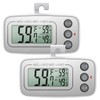 (New Version) AMIR Rridge Thermometer, Max/Min Function Refrigerator Thermometer with