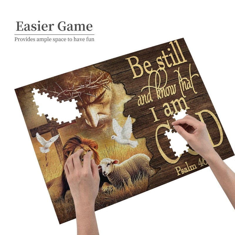 Christian Puzzles for Adults 500 Pieces Religious Jesus Jigsaw Puzzle