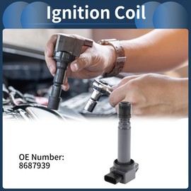 INFINAUTO Ignition Coil Ignition Coil Pack No.8687939 for Volvo S80 XC90 V8-4.4L 2007-2010