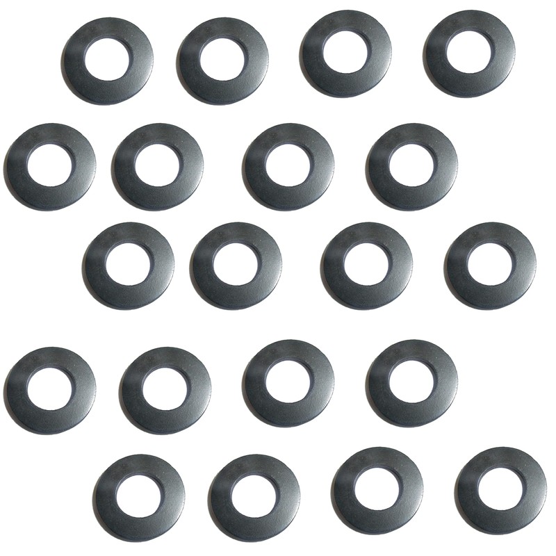 M3 Black Rubber Washers DIN 125 (Pack of 20) From