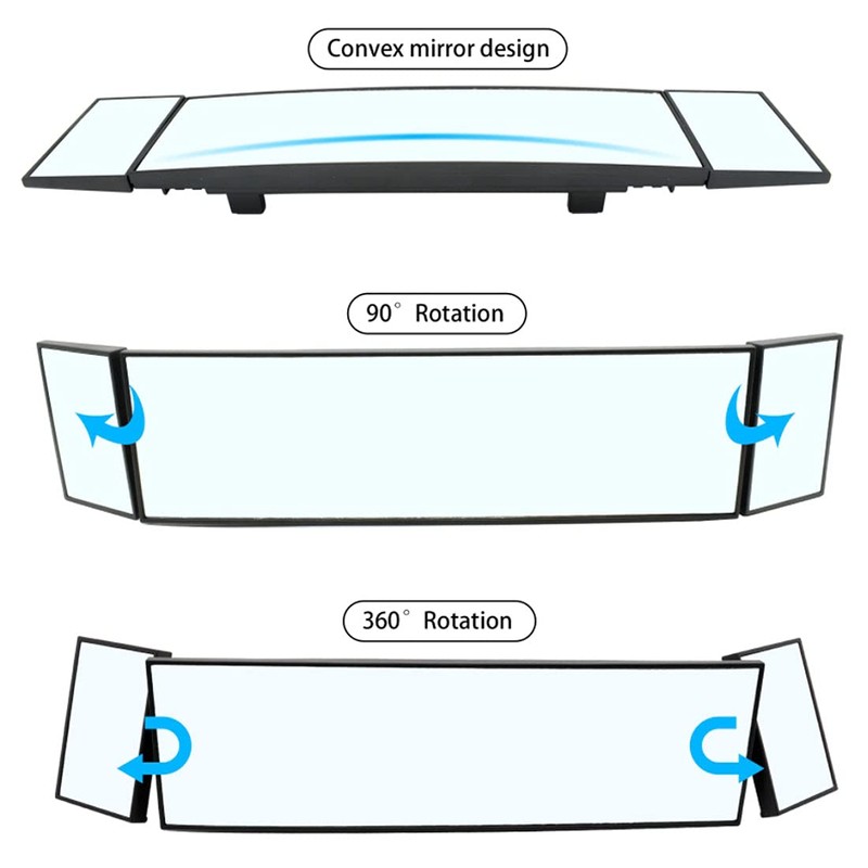 Large Vision Wide Angle Car SUV Truck Van Pickup Interior