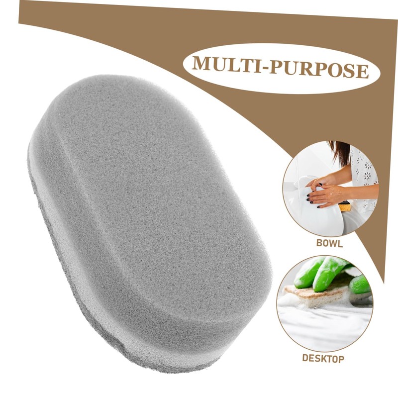 KOMBIUDA 6pcs Kitchen Dish Brush Dual-Sided Scrubbing Sponge for Pot