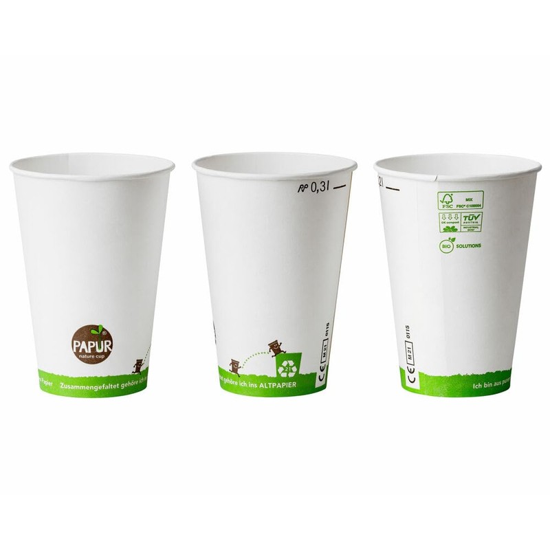VEPATIM 100 Cold Drink Cups Paper Cups with CE Calibration