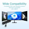USB Hub, USB Splitter,USB 4-Port Adapter,Extender for Laptop, PC, MacBook,