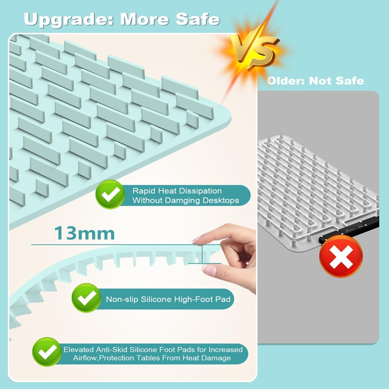 Silicone Electric Food Warmer Mat: Upgrade Temp Master Adjustable Warming