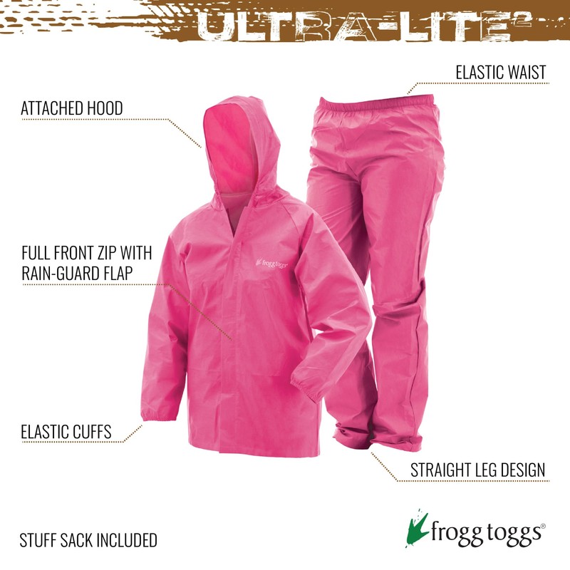 FROGG TOGGS - Traje de Lluvia Impermeable Transpirable para jóvenes