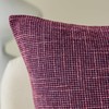 Kevin Textile Star Faux Linen Square Solid Pillow Case for