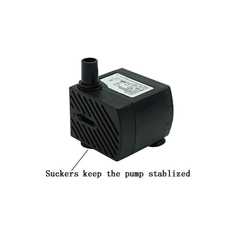 Xedragony Submersible Water Pump With Led Lights For Fountains Aquariums