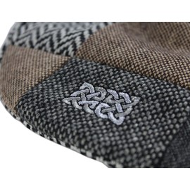 Patrick Francis Patchwork Tweed Flat Cap