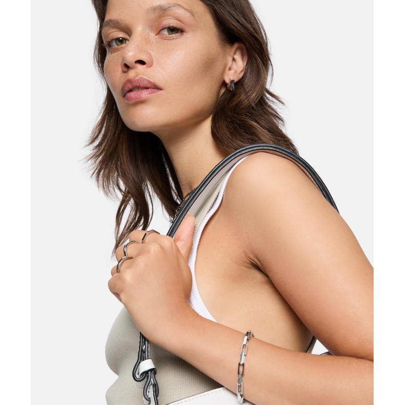 Liebeskind Berlin Creole Earrings 1.2 cm Stainless Steel, Stainless Steel,