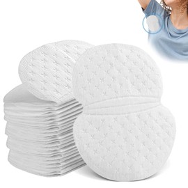 SSKHE Pack of 100 Armpit Sweat Pads, Underarm Sweat Pads for Women and Men, Sweat-Absorbing Disposable Pads, Invisible, Comfortable, Tasteless