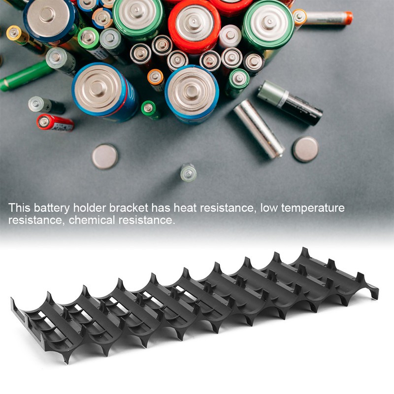 10Pcs ABS Resin 21700 Battery Spacer Protecting Holder Cylindrical Cell