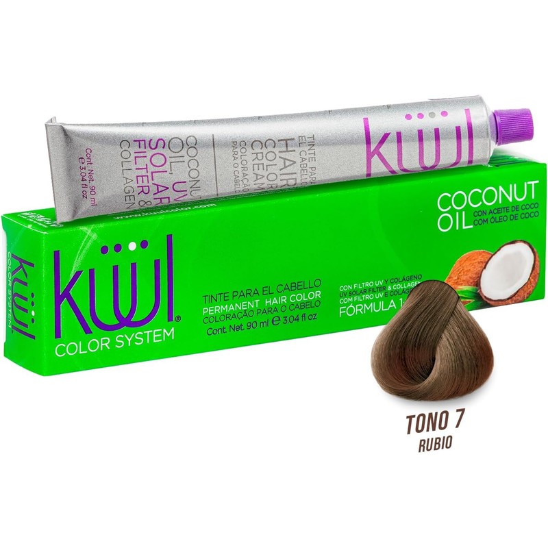 KÜÜL Color System Tono Negro Violeta Tinte Permanente, Hidratación 90