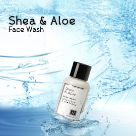 Nabila K Shea & Aloe Face Wash, Cleansing and Soothing, Nourishes and Renews All Skin Types, 2.4 fl oz