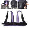 Wheelchair Seat Belt Torso Support Vest, Adjustable Double Shoulder Vest