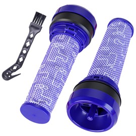 2er-Pack Filter für Dyson DC28, DC33, DC37, DC39, DC41, DC53 – Ersatzfilter Waschbarer Vorfilter, Ersetzt 923413-01 – Staubsauger Zubehör