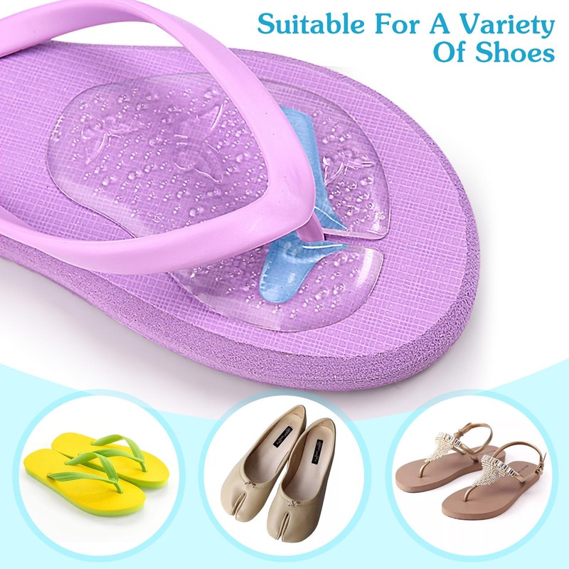 Toyvian Solette in gel per la parte anteriore del piede,