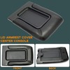 7BLACKSMITHS Center Console Lid Replacement Kit Compatible with Chevy Silverado