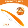 2 PCS Orange Peeler Tool,Citrus Opening Tool,Multi-Function Long Handled Orange