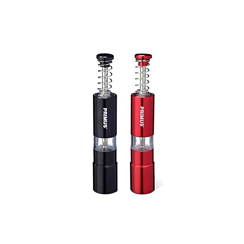 Primus Salt & Pepper Mill 2 Pack Set (1 Red,