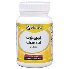Vitacost Activated Charcoal - 260 mg - 90 Capsules
