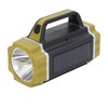 Solar Flashlight Front Side Lighting 6 Gear Super Bright USB