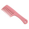 5Pcs Hairdressing Wide Tooth Comb Anti Static Ergonomic Handle Safe