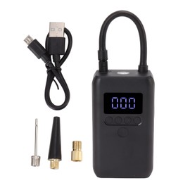 5V 2.4A Charging Pump Portable Cordless Electric Tire Inflator with Built in 2000mAh Lithium Battery