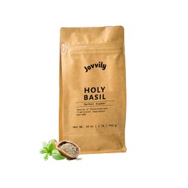 Jovvily Holy Basil Herbal Powder - 1lb - Tulsi - Traditional Supplement - Non-GMO
