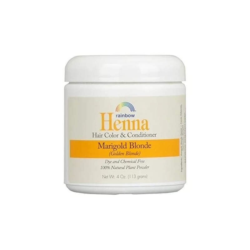 Marca Henna Tinte De Cabello (paquete De 2) Rainbow Rubio