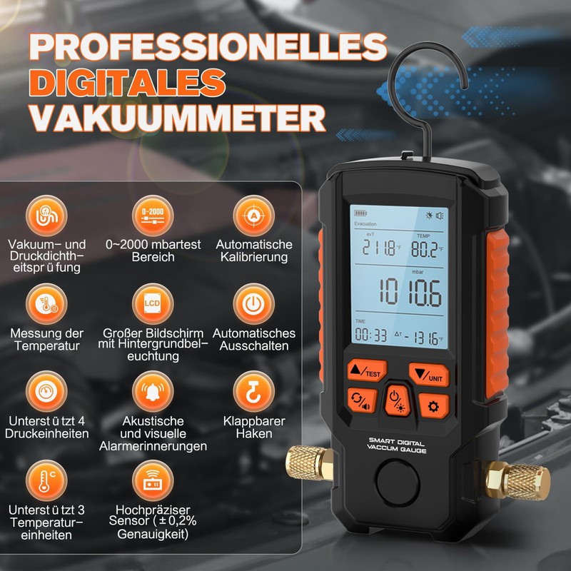 Digital Vacuum Gauge
