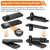Hidden Door Hinge Pivot Hinge, 570LBS Load-Bearing Heavy Duty Pivot