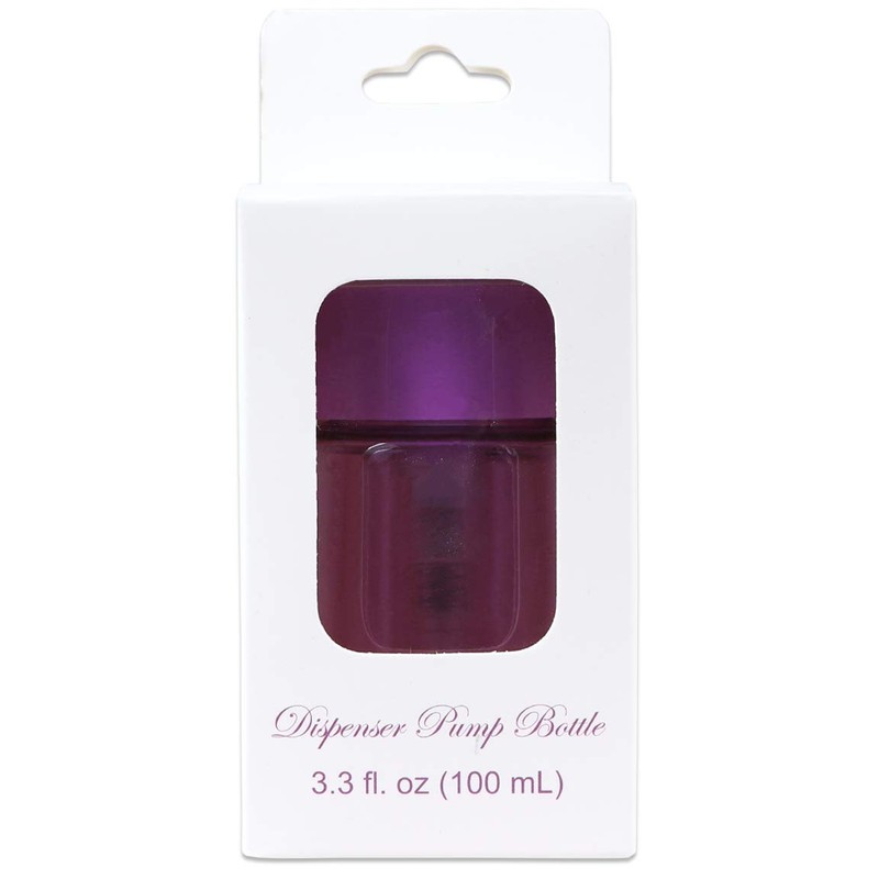 3oz Push Down Pump Dispenser Flip Top Cap Refillable Empty