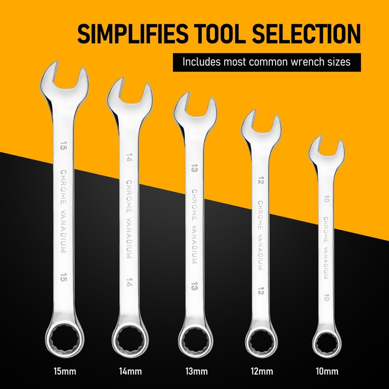 KOOPOOL Tool Set, Tool Box Kit for Mechanic and Car,