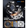 dynofit 5x4.5 Hubcentric Wheel Spacers 1" for Hon-da Accord Civic