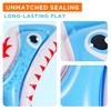 Pool Wave Kids Shark Pool Toy, 3-in-1 Inflatable Float Water