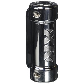 XKGLOW XK034014-W Chrome Motorcycle Highway Bar Switchback Driving Light (White Amber LED for Crash Bars Harley Davidson Touring Bikes)