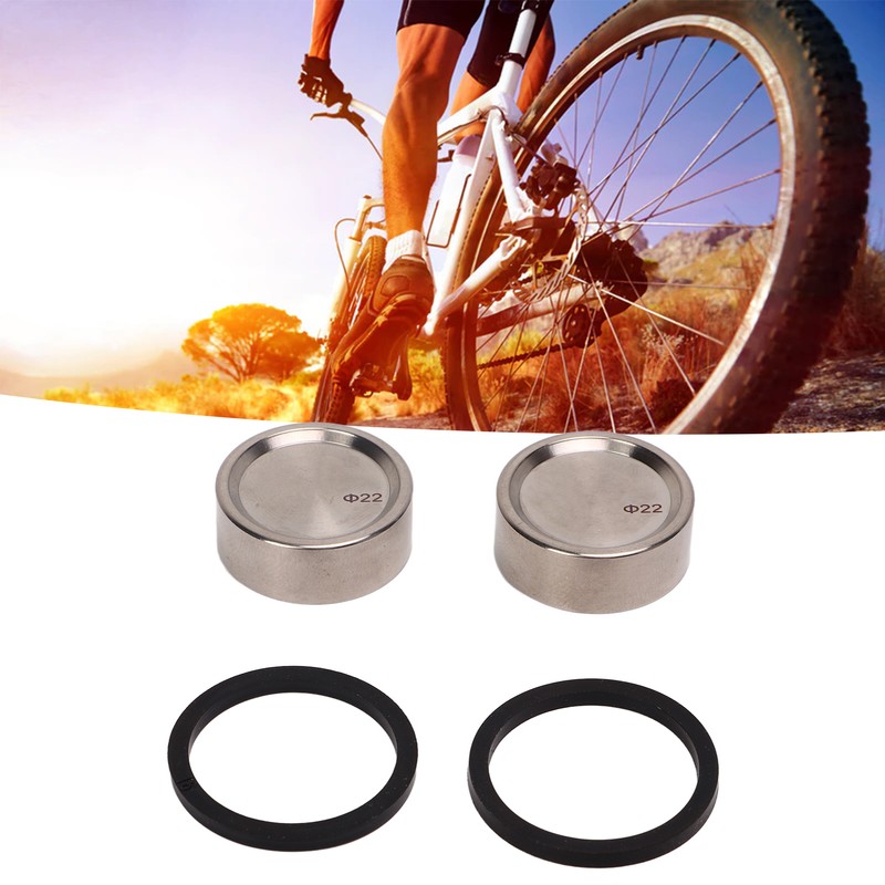 2pcs Bicycle Disc Brake Caliper Piston Titanium Alloy Mountain Road