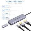 USB C HDMI Expansion 2 Screens, 4 in 1 Adapter,