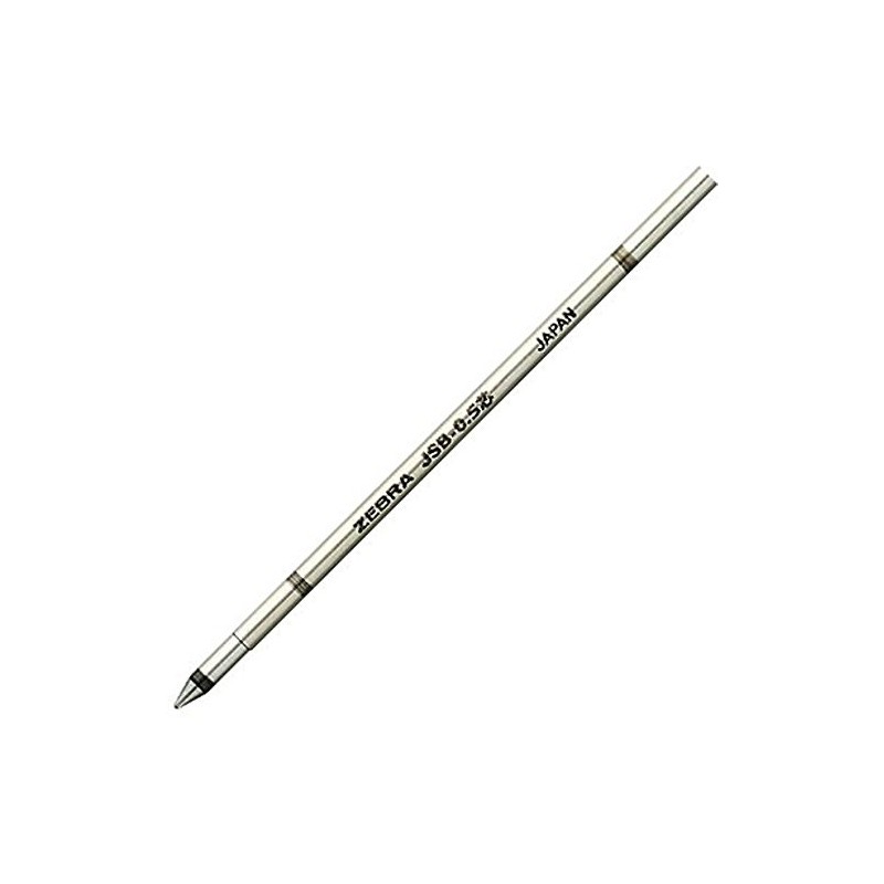 ゼブラ ジェルボールペン替芯 シャーボ JSB-0.5芯 ブラック 10本 BRJSB5BK