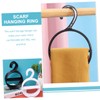 ULTECHNOVO 10pcs Scarf Hanger Multi Functional Space Saving Tie Belt