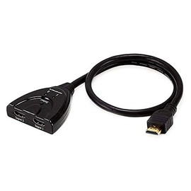 Monoprice Blackbird - 2x1 HDMI 1.4 Switch, Pigtail, HDCP 1.4, 1080p@60Hz, Black