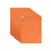 Adhesive Orange EVA Foam Sheets for Crafts, 9" x 12",