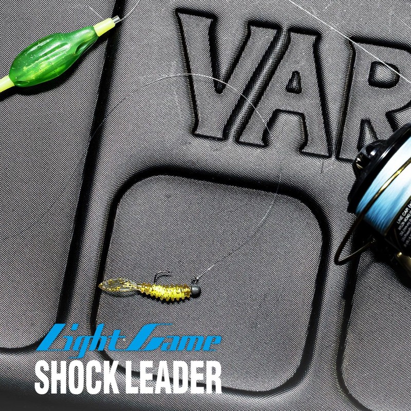 VARIVAS Light Game Shock Leader, Fluorocarbon, 11.8 ft (30 m),