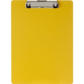 Officemate Recycled Plastic Clipboard, Letter Size, Yellow (83062)