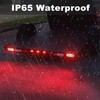 Konrali 4Pcs 6Inch Oval Led Trailer Tail Lights with Backup