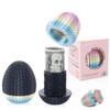 2PCS Egg Shaped Cash Maze Puzzle Gift Box - Creative