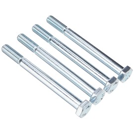 AHCHigh Tensile Hex Head Bolt - Zinc Plated M10 10mm x 110mm (Pack of 4)